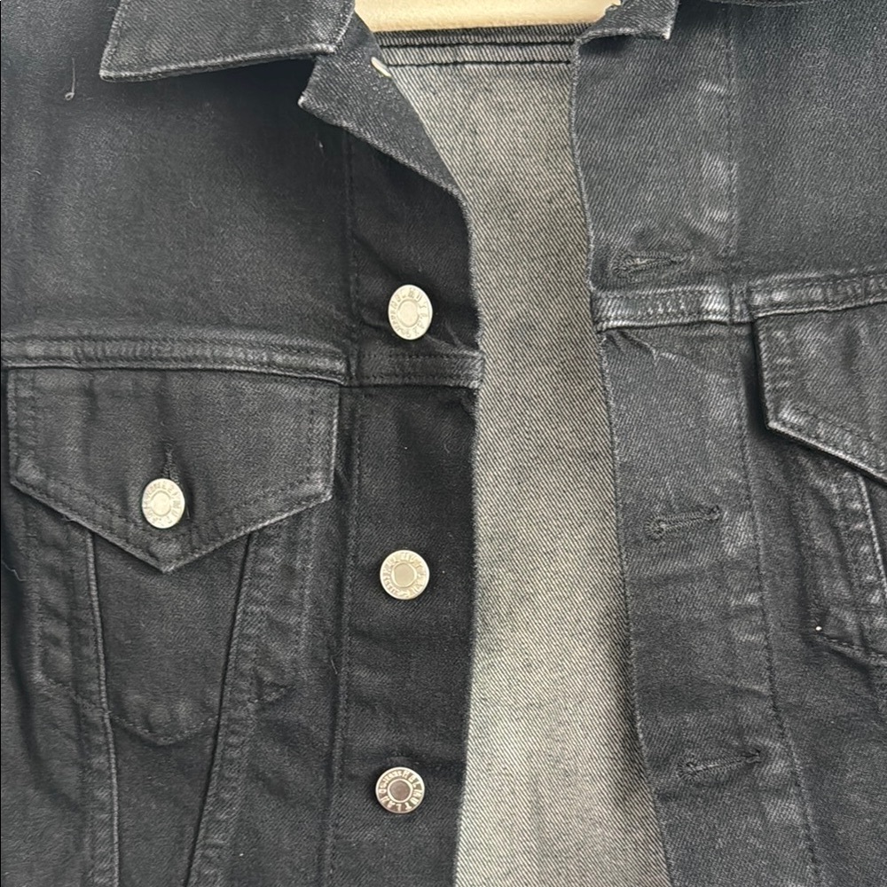 Helmut lang Black Denim Jacket - Picture 3 of 5